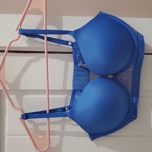Victorias Secret Very Sexy Push Up Bra Blue 36 D